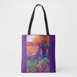 Natuur eist huis terug tote bag