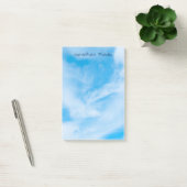 Natuur Elegant Sjabloon White Clouds Blue Sky Post-it® Notes (Kantoor)