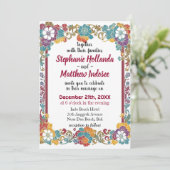 Natuur Elegantie & Majestic Beauty Banff Bruiloft Kaart (Staand voorkant)