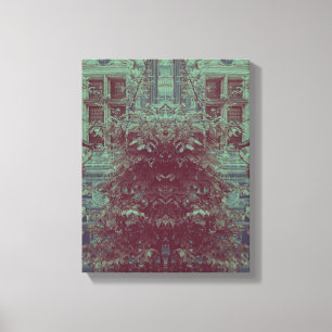 Natuur elementair — omgepakt Canvas Afdruk