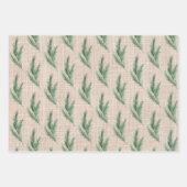 Natuur Elements Holiday Trio Inpakpapier Vel (Voorkant 3)