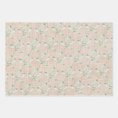 Natuur Elements Holiday Trio Inpakpapier Vel (Voorkant)