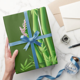 Natuur Embrace Bamboo Gift Wrap Cadeaupapier