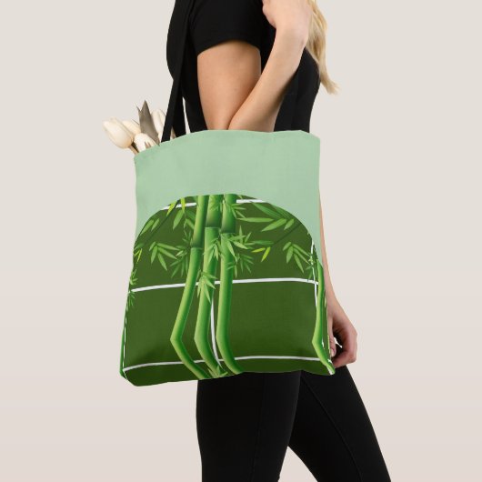 Natuur Embrace Bamboo Gift Wrap Tote Bag (Dichtbij)