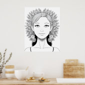 Natuur Embrace Poster (Keuken)