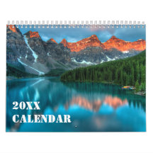 Natuur- en bergliefhebbers Nieuwjaarskalender