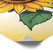 Natuur en bloemenwandkunst, serene botanische prin poster (Hoek)