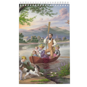 natuur en grappige buitenshuis kalender