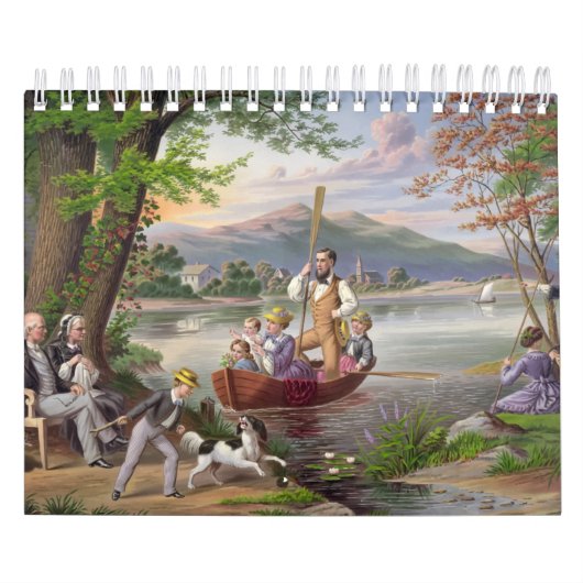 natuur en grappige buitenshuis kalender (Hoes)