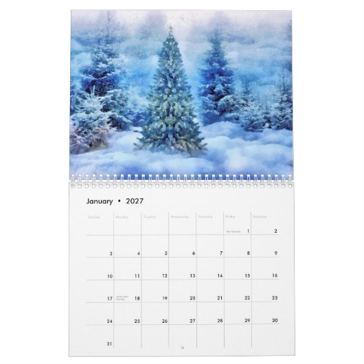 Natuur en landschap kalender (Jan 2027)