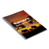 Natuur en weeshuizen waarderen notitieboek (Rechterzijde)