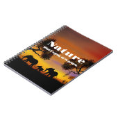 Natuur en weeshuizen waarderen notitieboek (Linkerzijde)