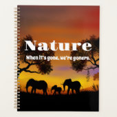 Natuur en weeshuizen waarderen planner (Voorkant)