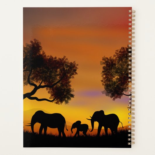 Natuur en weeshuizen waarderen planner (Achterkant)