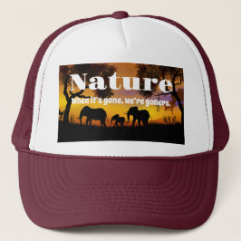 Natuur en weeshuizen waarderen trucker pet