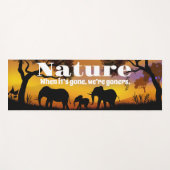 Natuur en weeshuizen waarderen yogamat (Voorkant (horizontaal))