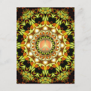 Natuur Energy Peace Symbol Briefkaart