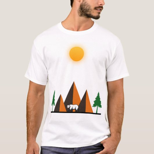 Natuur Escape Unisex T-shirt (Voorkant)