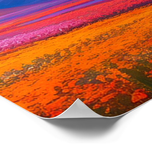 Natuur Evening Palette Poster (Hoek)