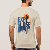Natuur-exploratie | Aldult T-shirt (Achterkant)