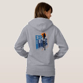 Natuur-exploratie | Dames Hoodie (Achterkant volledig)