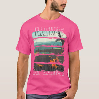 Natuur Explorer - Camping T-shirt