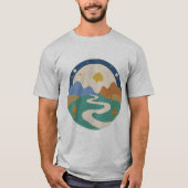 Natuur Explorer - Live the Journey Shirt (Voorkant)