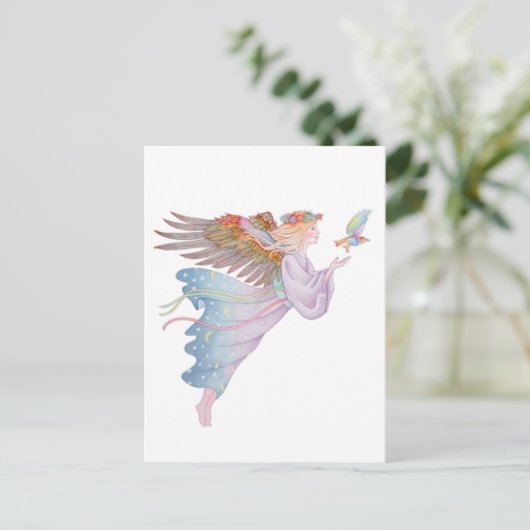 Natuur Fairy Briefkaart (Staand voorkant)