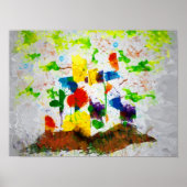 "Natuur Fantasy - Tree of Life" Poster (Voorkant)