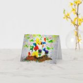 "Natuur Fantasy Trees" notitiekaarten (Gele Bloem)