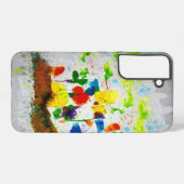 "Natuur Fantasy Trees" Samsung Galaxy Hoesje (Achterkant horizontaal)