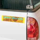 natuur fiets club bumpersticker (Op Truck)