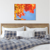 Natuur Fijne kunst Canvasa Prints Herfstbladeren B (Insitu (Slaapkamer))