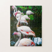 Natuur Flamingo Legpuzzel (Verticaal)
