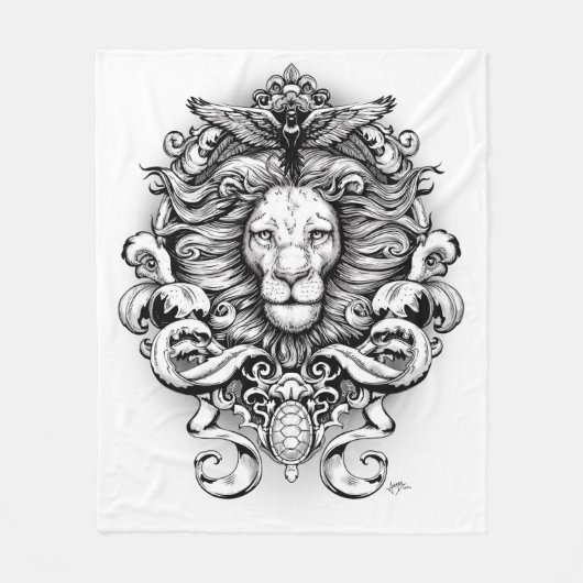 Natuur Fleece Deken (Voorkant)