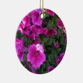 Natuur, Flora, roze bloem Keramisch Ornament (Rechts)