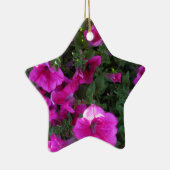 Natuur, Flora, roze bloem Keramisch Ornament (Rechts)