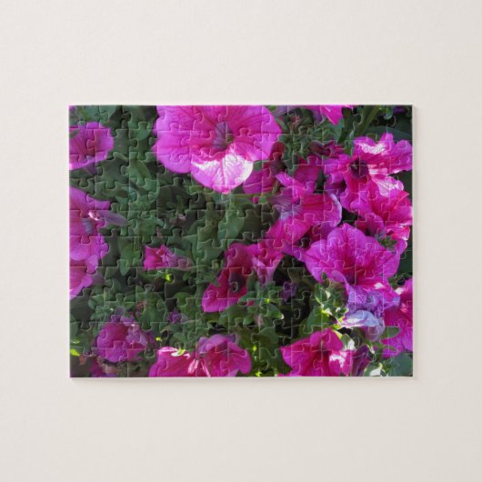 Natuur, Flora, roze bloem Legpuzzel (Horizontaal)