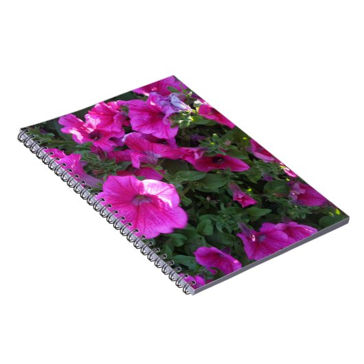 Natuur, Flora, roze bloem Notitieboek (Rechterzijde)