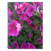 Natuur, Flora, roze bloem Notitieboek (Voorkant)
