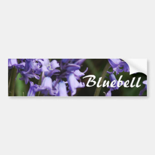 Natuur Floral Blue Flower Bumpersticker