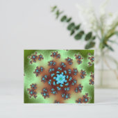 Natuur Floral Sprinkles Briefkaart (Staand voorkant)