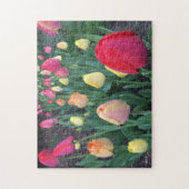 Natuur Floral Tulips Foto Legpuzzel (Verticaal)