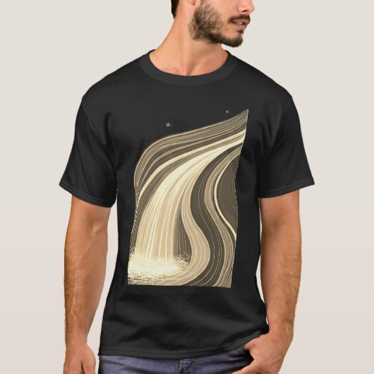 Natuur flow t-shirt (Voorkant)