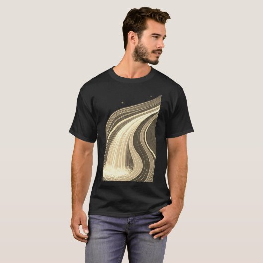 Natuur flow t-shirt (Voorkant volledig)