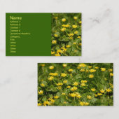 Natuur FLOWERS Y Visitekaartje (Voorkant / Achterkant)