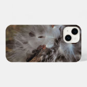 natuur fluffy plant iPhone hoesje (Achterkant horizontaal)