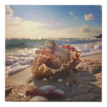 Natuur fluistert faux canvas print
