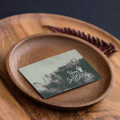 Natuur Forest of Meditation Yoga-instructeur Scrip Visitekaartje