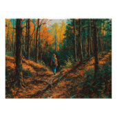 Natuur Forest Pathway Digitale kunst downloaden –  Perfect Poster (Voorkant)